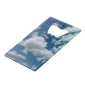 Große Wolke Geldbeutel Flaschenöffner (Vorderseite Schrägansicht)