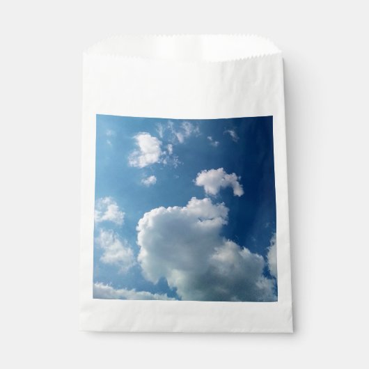 Große Wolke Geschenktütchen (Vorderseite)