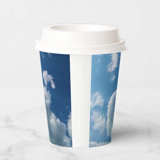 Große Wolke Pappbecher (Rechts)