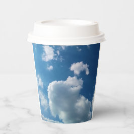 Große Wolke Pappbecher