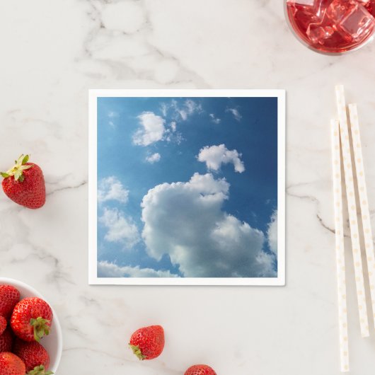 Große Wolke Serviette (Beispiel)