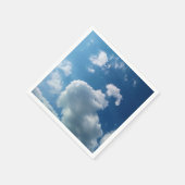 Große Wolke Serviette (Ecke)