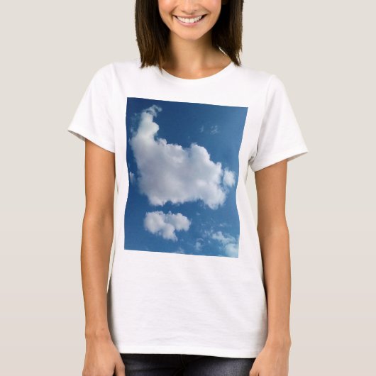 Große Wolke T-Shirt (Vorderseite)