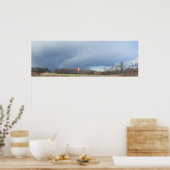 Große Wolke über Refugium Poster (Küche)