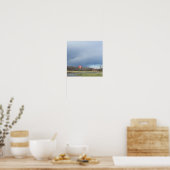 Große Wolke über Refugium Poster (Küche)