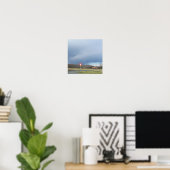 Große Wolke über Refugium Poster (Heimbüro)