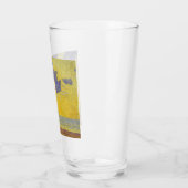 Große Wolken (Gelber Himmel) (Elegante Landschaft) Glas (Links)