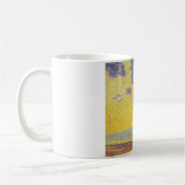 Große Wolken (Gelber Himmel) (Elegante Landschaft) Kaffeetasse (Links)