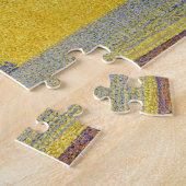 Große Wolken (Gelber Himmel) (Elegante Landschaft) Puzzle (Seite)