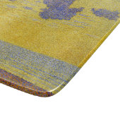 Große Wolken (Gelber Himmel) (Elegante Landschaft) Schneidebrett (Ecke)