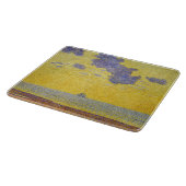 Große Wolken (Gelber Himmel) (Elegante Landschaft) Schneidebrett (Ecke)