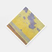 Große Wolken (Gelber Himmel) (Elegante Landschaft) Serviette (Ecke)