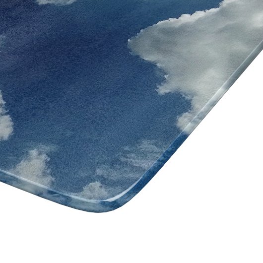 Große Wolken Schneidebrett (Ecke)