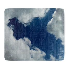 Große Wolken Schneidebrett