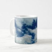 Große Wolkendecke Kaffeetasse (Vorderseite Links)