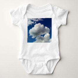 Große Wolkenflecken Baby Strampler
