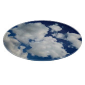 Große Wolkenflecken Schneidebrett (Ecke)