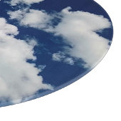 Große Wolkenflecken Schneidebrett (Ecke)