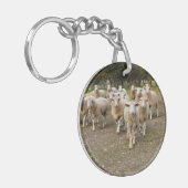 Große Wollschäfe, die einmarschieren, Schlüsselanhänger (Vorderseite links)