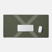 Große X Moss Grüne Schreibtischmatte individuell e (Tastatur & Maus)
