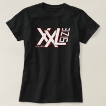 Grösse XXL - SIZE XXL - my Number  Designerschrift