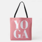 Große Yoga-Tasche in korallenrosa oder benutzerdef Tasche (Vorderseite)