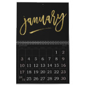 Große Zahlen Kalender 2023 Imitate Goldene Monate (Jan 2027)