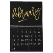 Große Zahlen Kalender 2023 Imitate Goldene Monate (Feb 2027)