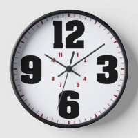 Große Zahlen Uhr 2