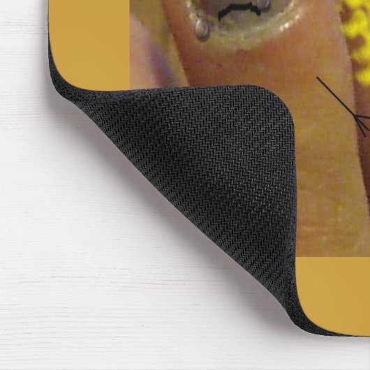 große Zeh Mousepad (Ecke)