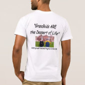 Große Zeiten mit Grandkids T-Shirt (Rückseite)