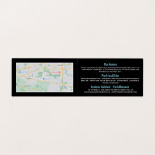 Große Zelte, Holiday Park im Detail Visitenkarten (Innenseite Aufgefaltet)