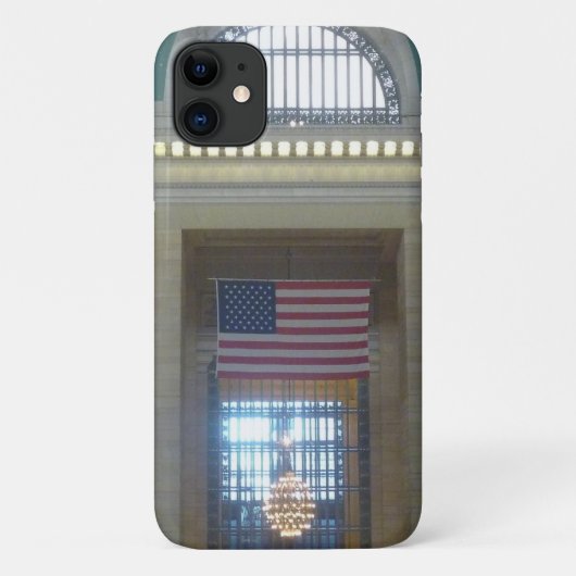 Große Zentralflagge Case-Mate iPhone Hülle (Rückseite)