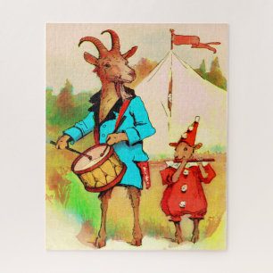große Ziegenmusiker Puzzle
