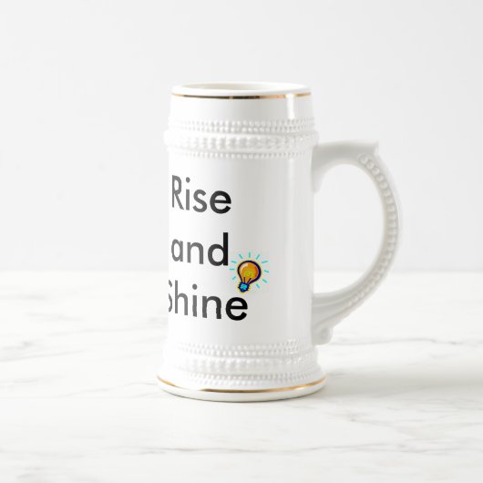 "Große Zitate über das Leben" Kaffeepause Tasse (Rechts)