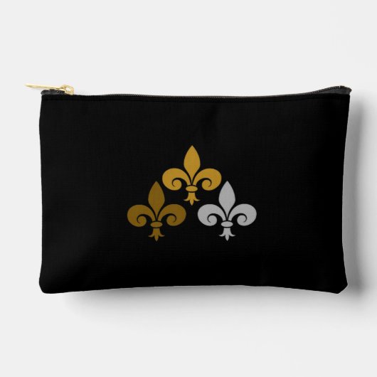 Große Zubehörtasche Fleur de Lys (Vorderseite)