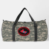 Große ZVF-ZP-Muster-Duffverpackung Duffle Bag (Rückseite)