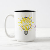 Große Zweifarb Tasse Creative Cup (Links)