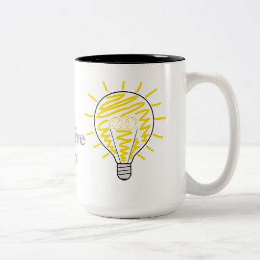 Große Zweifarb Tasse Creative Cup (Rechts)