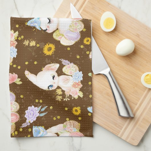 Großeier Geschirrtuch (Viertel Falte)