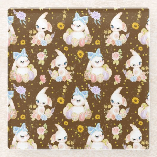 Großeier Glasuntersetzer (Vorderseite)