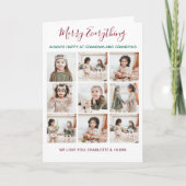 Großeltern 9 Foto Merry Alles Weihnachten (Vorderseite)