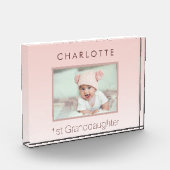 Großeltern Baby Custom Foto 1 Enkelin (Links)