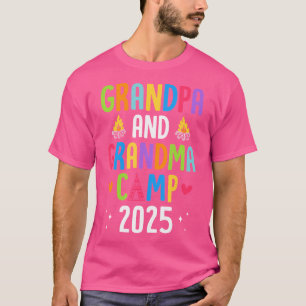 Großeltern Camp 2025 Cousin Sommer Camping Vaca T-Shirt