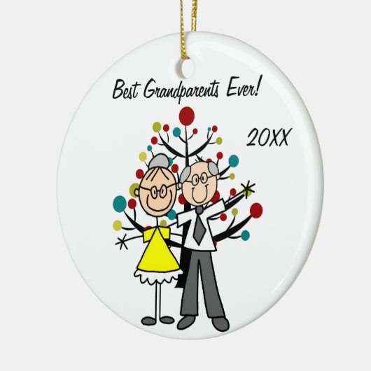 Großeltern Custom Holiday Ornament (Links)