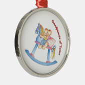 Großeltern der Zwillings-Verzierung Ornament Aus Metall (Rechts)