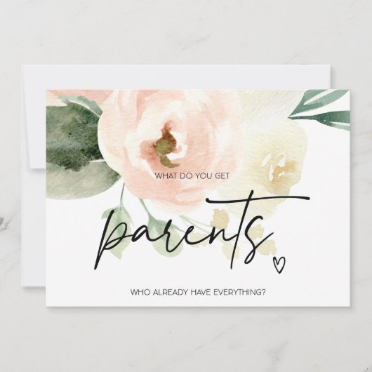 Großeltern Die Schwangerschaft offenbart Eltern, d Karte (Vorderseite)