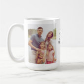 Großeltern-Foto-Collage Typografie Kaffeetasse (Links)