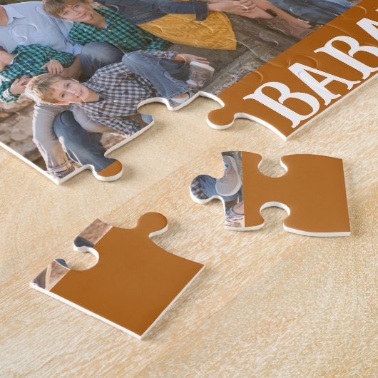 Großeltern-Foto Puzzle (Seite)