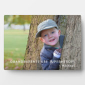 Großeltern Foto Tabletop Plaque mit Easel Fotoplatte (Vorderseite)